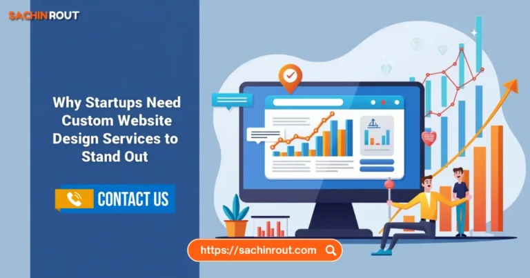 Why Startups Need Custom Website Design Services to Stand Out in 2025