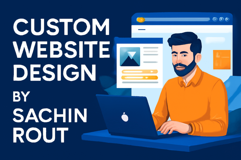 Custom Website Design by Sachin Rout: Transform Your Online Presence with Tailored Solutions