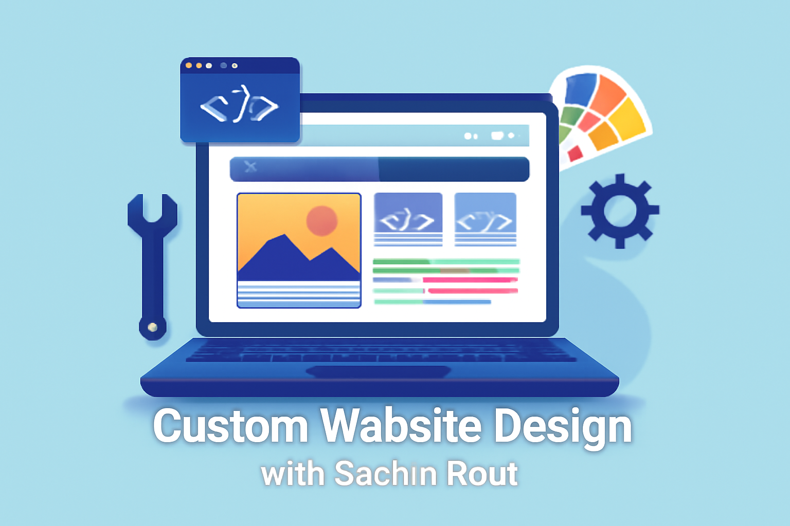Custom Website Design with Sachin Rout