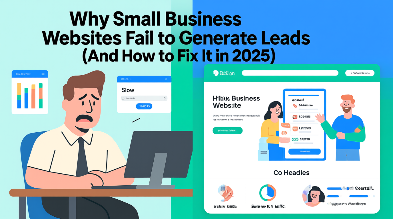 Why Small Business Websites Fail to Generate Leads